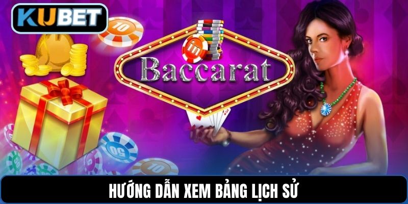 Hướng dẫn xem bảng lịch sử